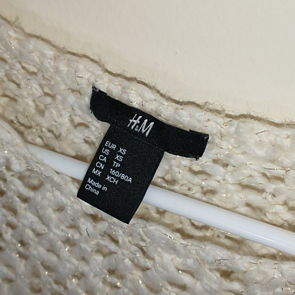 H&m gold and cream sweater - Picture 7 of 8